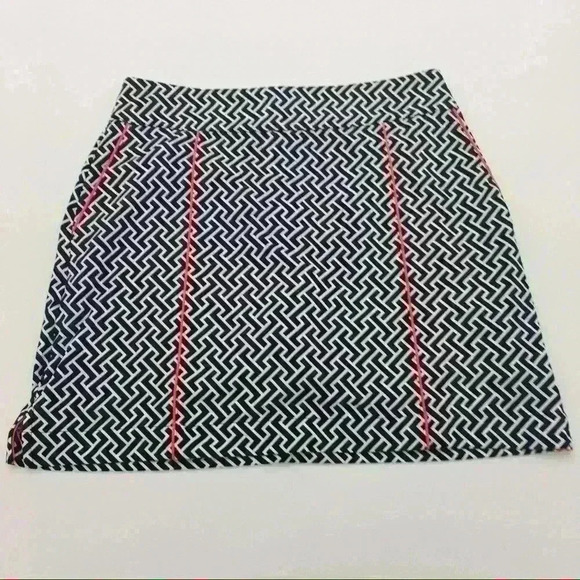 Fairway and Greene Skirt Black & White Size 4 - Picture 9 of 10